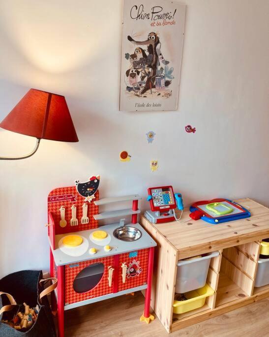 Paris : Appartement Familial Avec Parking Prive 克利希 外观 照片