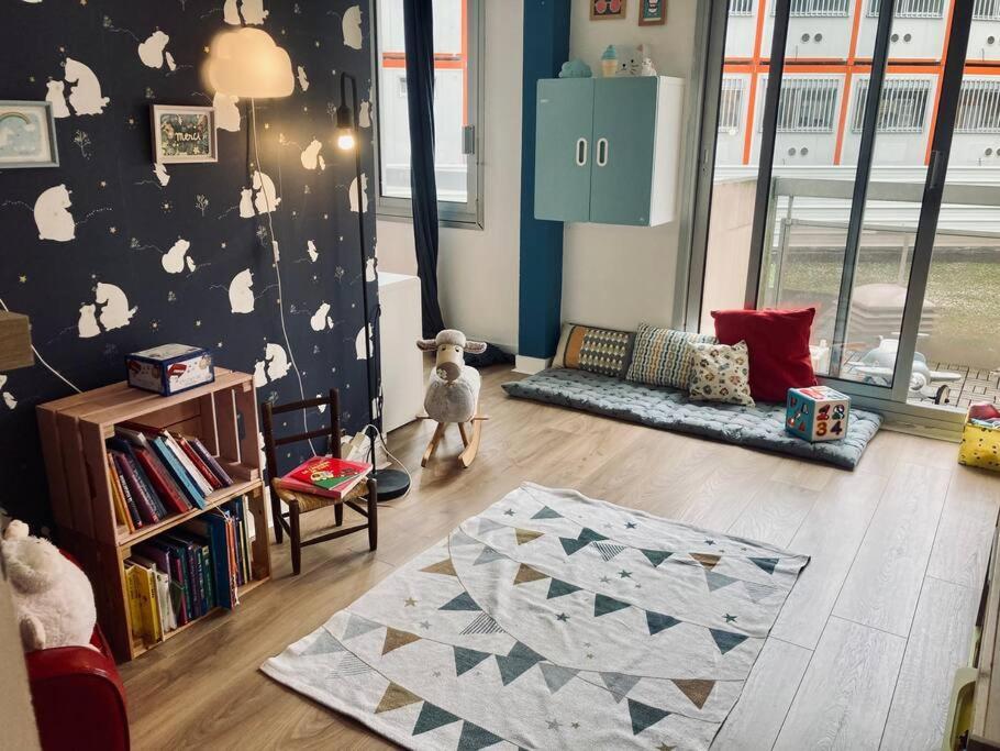 Paris : Appartement Familial Avec Parking Prive 克利希 外观 照片