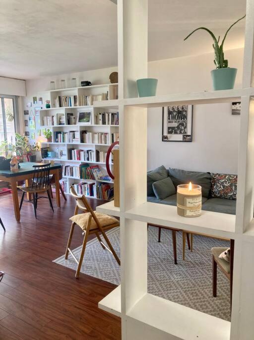 Paris : Appartement Familial Avec Parking Prive 克利希 外观 照片