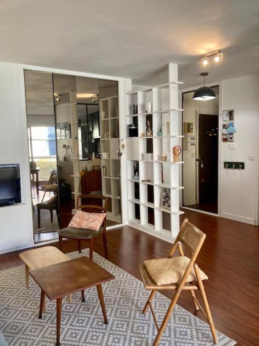 Paris : Appartement Familial Avec Parking Prive 克利希 外观 照片